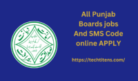 All Punjab Boards jobs And SMS Code