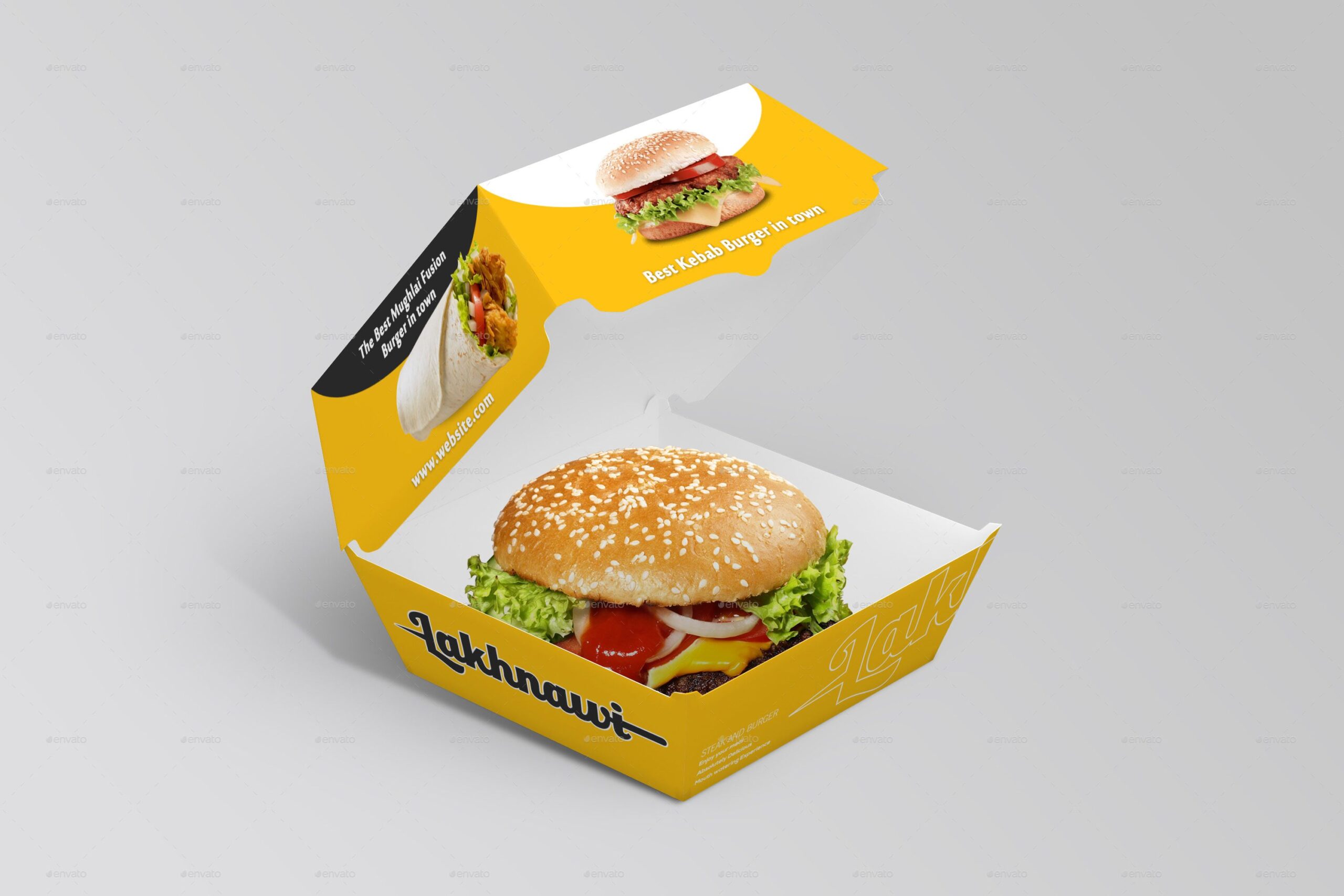 custom burger boxes